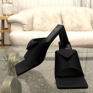 New!! Nasty Gal Square Toe Heels, Size 8